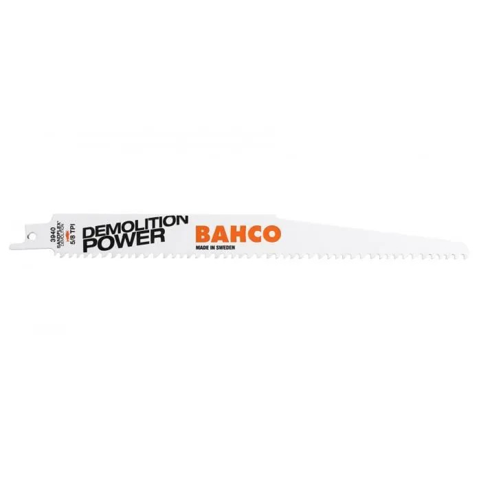 JEU DE LAME POUR SCIE SABRE 2 PCS - 5/8 DP - L300 MM (TRAVAUX INTENSIFS)