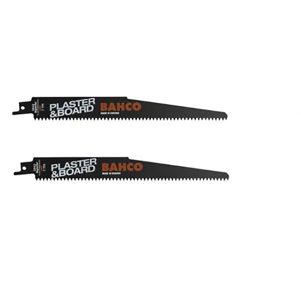 JEU DE LAME POUR SCIE SABRE 2 PCS - 7 DP - L300 MM (PLATRE ET PANNEAUX)