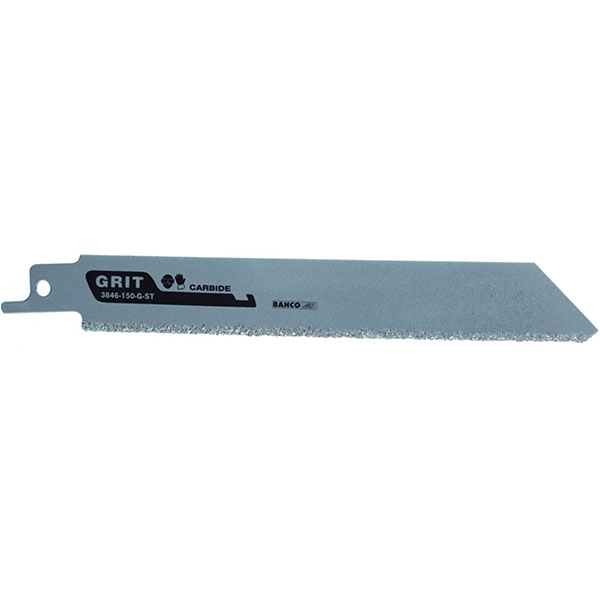 JEU DE LAME POUR SCIE SABRE 2 PCS - L150 MM (VERRE ET CERAMIQUE)