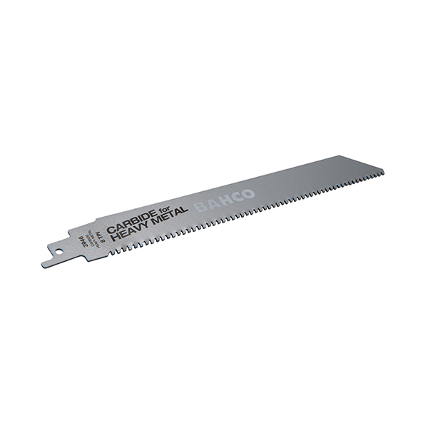 LAME EN CARBURE DE TUNGSTENE POUR SCIE SABRE - 8 DP - L150 MM (METAUX)