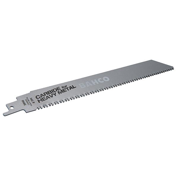 LAME EN CARBURE DE TUNGSTENE POUR SCIE SABRE - 8 DP - L300 MM (METAUX)