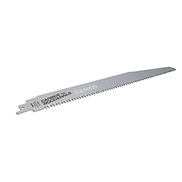 LAME EN CARBURE DE TUNGSTENE POUR SCIE SABRE - 6 DP - L150 MM (BOIS ET METAUX)