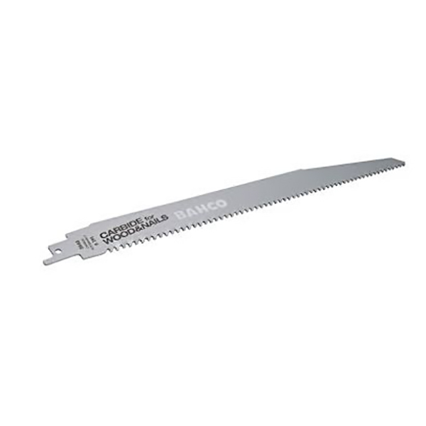 LAME EN CARBURE DE TUNGSTENE POUR SCIE SABRE - 6 DP - L300 MM (BOIS ET METAUX)