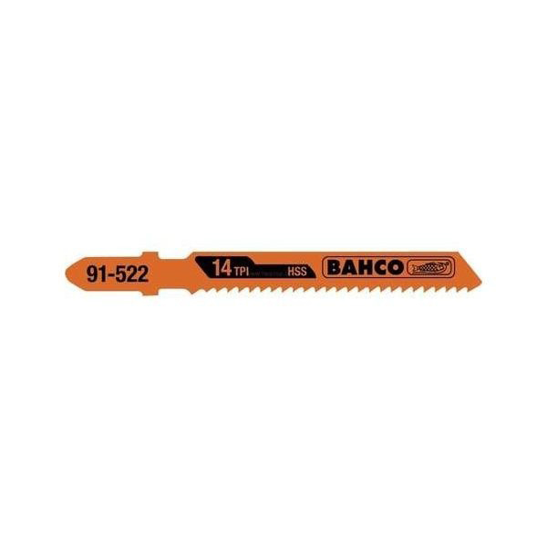 JEU DE LAME SCIE SAUTEUSE HSS 5 PCS - 8 DP - L100 MM (METAUX)