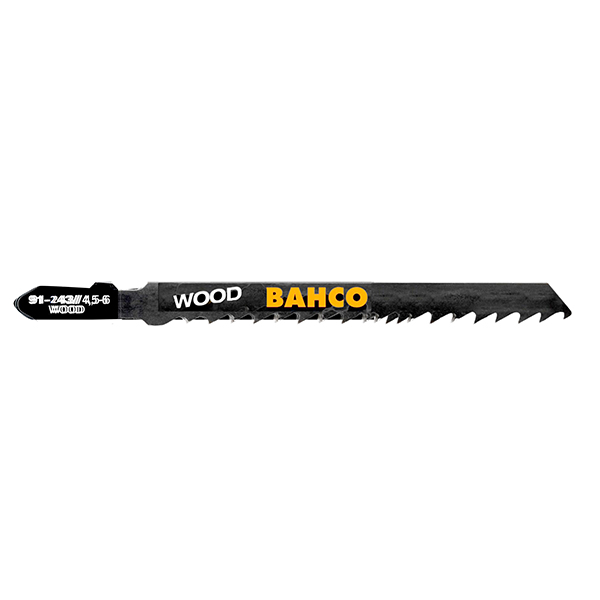 JEU DE LAME SCIE SAUTEUSE HCS 5 PCS - 6 DP - L100 MM (BOIS)