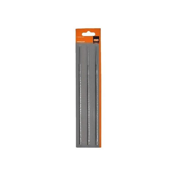 JEU DE LIME POUR AFFUTAGE TRONCONNEUSE 5.2 MM - 3 PCS