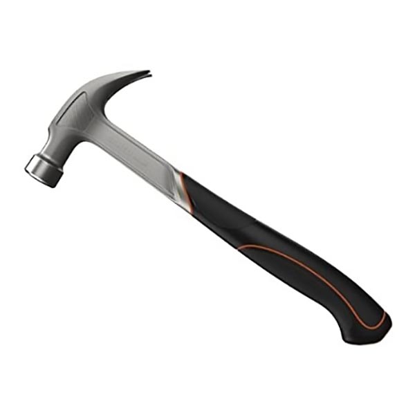 MARTEAU AVEC ARRACHE MANCHE EN CAOUTCHOUC - 450G