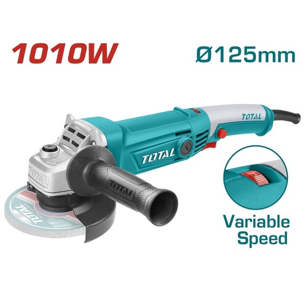 MEULEUSE ANGULAIRE AVEC VARIATEUR DE VITESSE - 1010 W - D125 MM