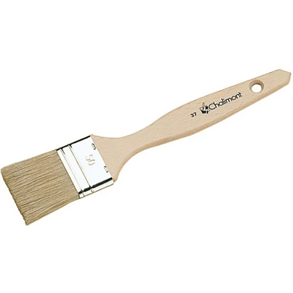 PINCEAU PLAT MANCHON BOIS 30
