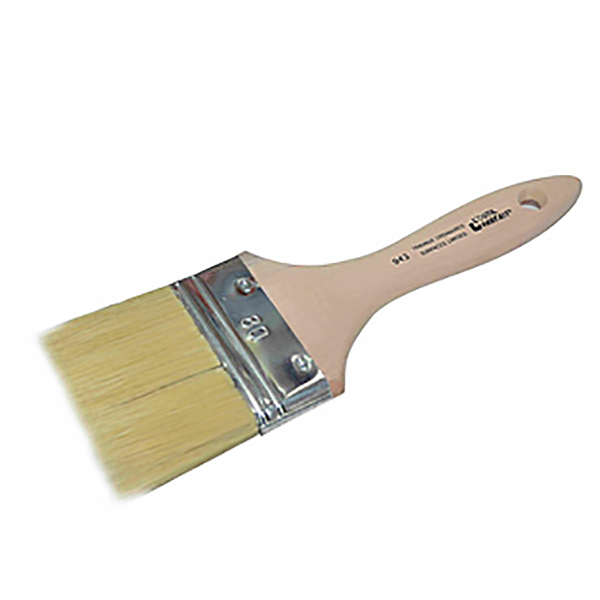 PINCEAU PLAT MANCHON BOIS 80