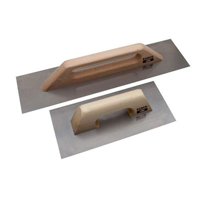 PLATOIR INOX - MANCHE BOIS - 300X140MM