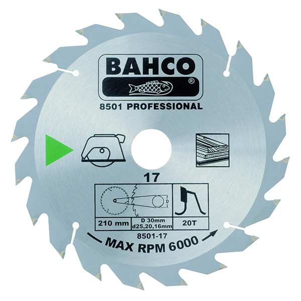 DISQUE A BOIS CIRCULAIRE D125 MM - D20 MM - 16 DENTS