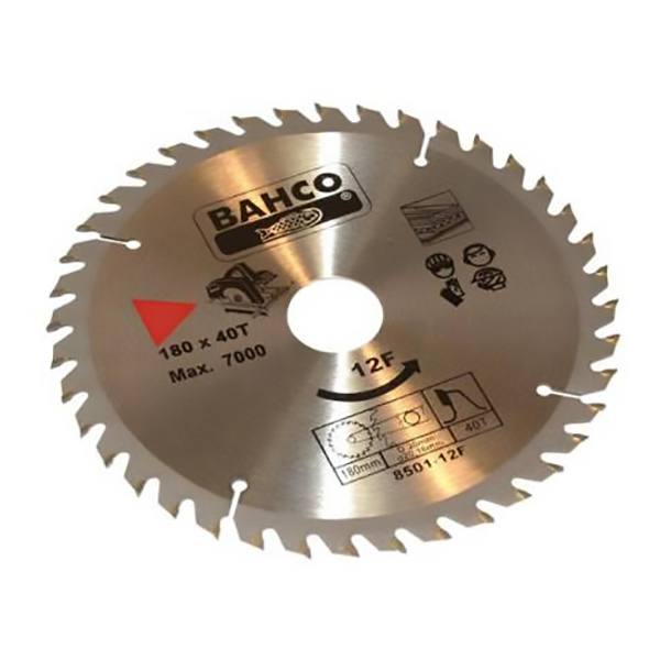 DISQUE A BOIS CIRCULAIRE D180 MM - D30 MM - 40 DENTS