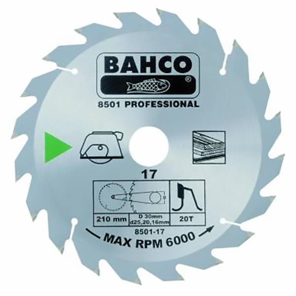 DISQUE A BOIS CIRCULAIRE D184 MM - D16 MM - 24 DENTS