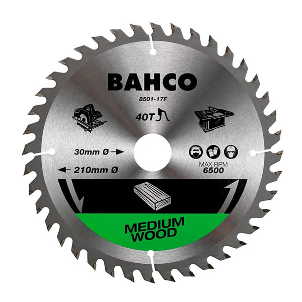 DISQUE A BOIS CIRCULAIRE D190 MM - D30 MM - 40 DENTS