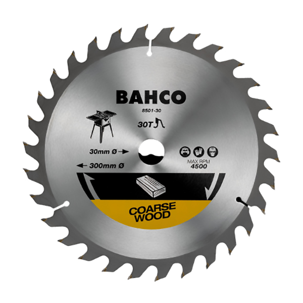 DISQUE A BOIS CIRCULAIRE D235 MM - D30 MM - 30 DENTS