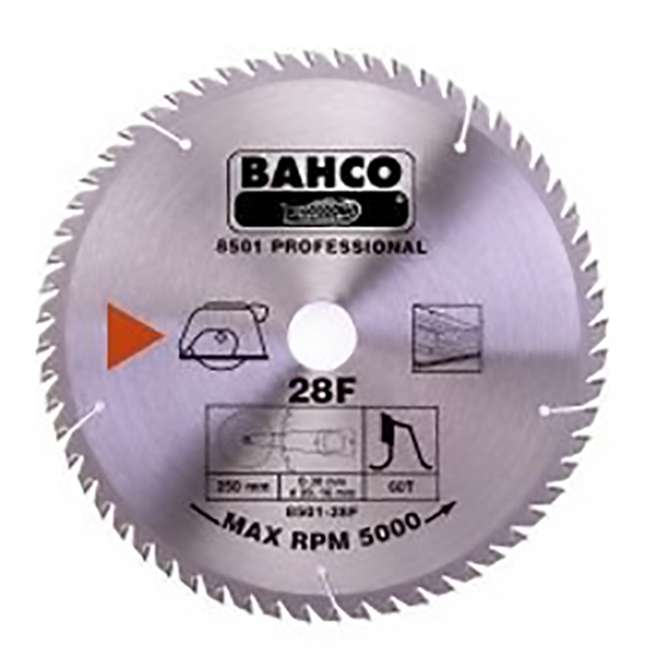 DISQUE A BOIS CIRCULAIRE D250 MM - D30 MM - 60 DENTS