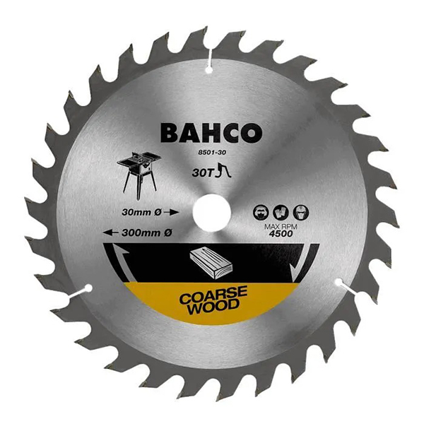 DISQUE A BOIS CIRCULAIRE D315 MM - D30 MM - 30 DENTS