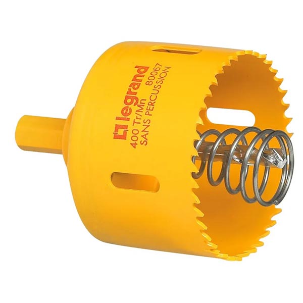 SCIE A CLOCHE A RESSORT DIAM:67MM PR CLOISON SECHE
