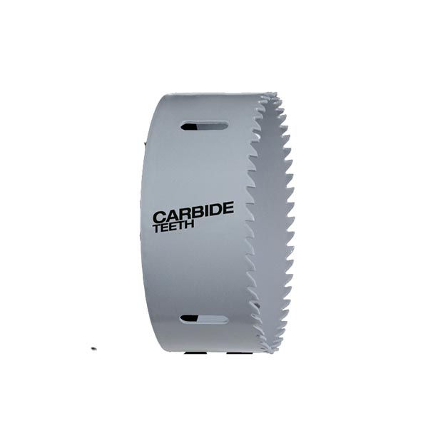 SCIE A TREPAN AU CARBURE POUR INOX - D114 MM