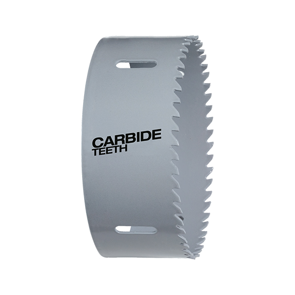 SCIE A TREPAN AU CARBURE POUR INOX - D127 MM