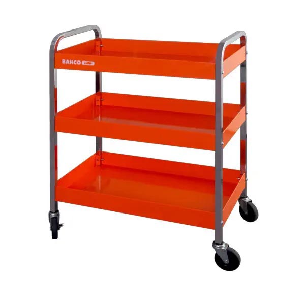 SERVANTE 3 PLATEAUX ORANGE