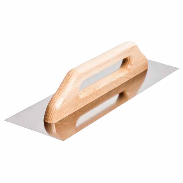 TALOCHE METALLIQUE MANCHE A BOIS 100X300MM