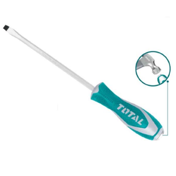 TOURNEVIS A FRAPPER PLAT 6X150MM