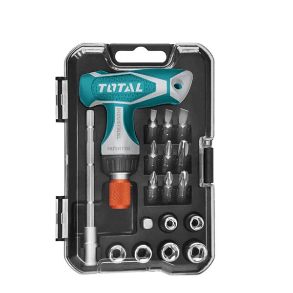 TOURNEVIS INTERCHANGEABLE AVEC EMBOUTS 24PCS