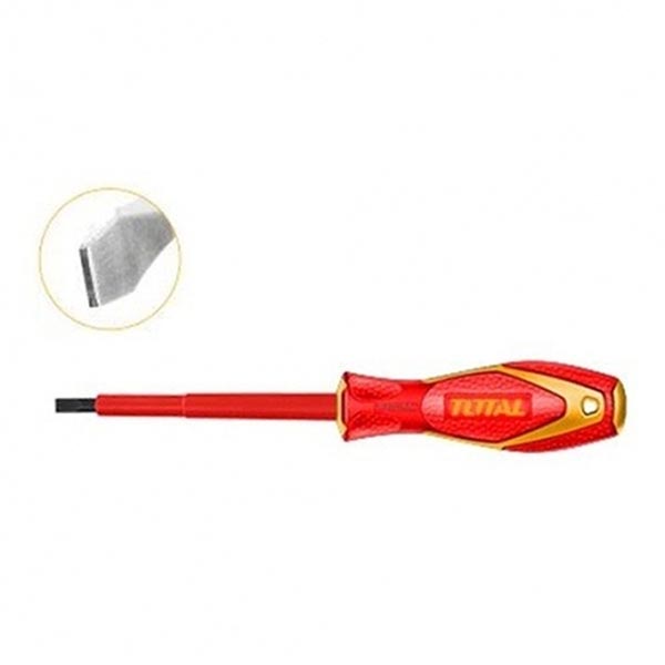 TOURNEVIS ISOLE PLAT 4X100MM -1000V