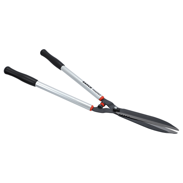 CISAILLE A HAIE ULTRA LONGUES ET LEGERES POUR USAGE INTENSIF AVEC MANCHE EN ALUMINIUM 730MM