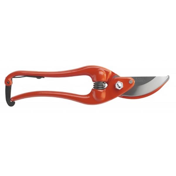 SECATEUR A LAMES CROISANTES ERGO AVEC POIGNEE EN ACIER FORGE ET GRANDE TETE DE COUPE 230MM
