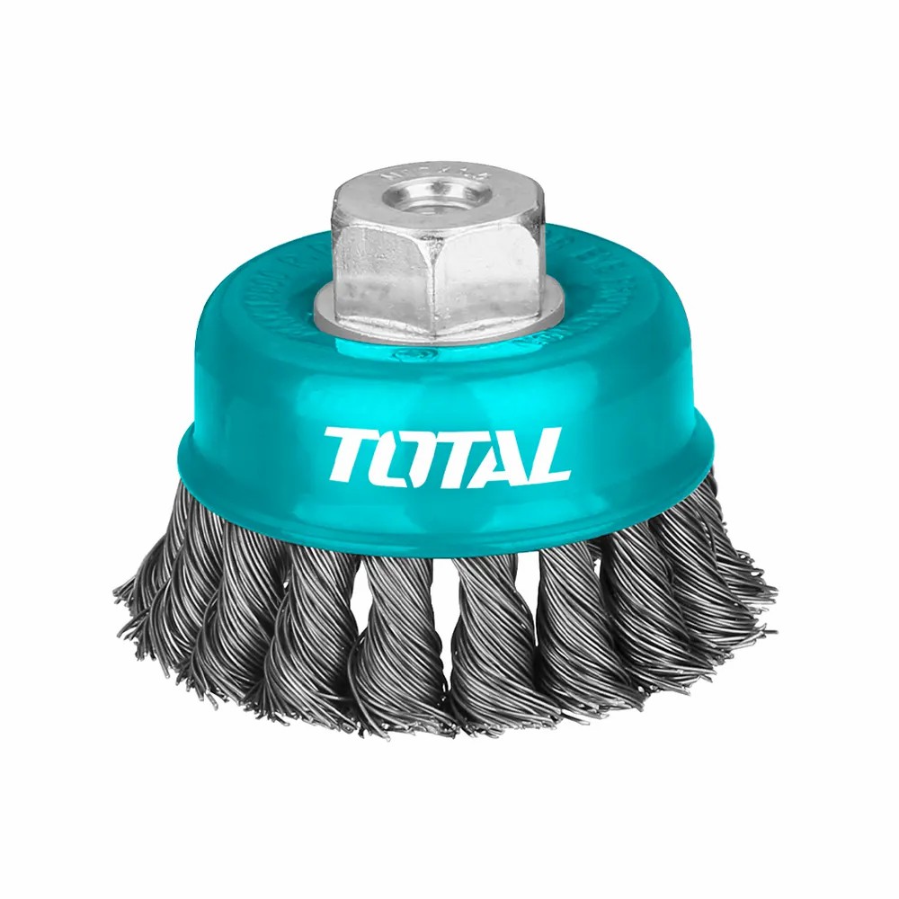 BROSSE TORSADEE POUR MEULEUSE - 100 MM