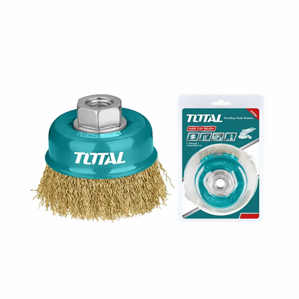 BROSSE EN LAITON POUR MEULEUSE - 75 MM