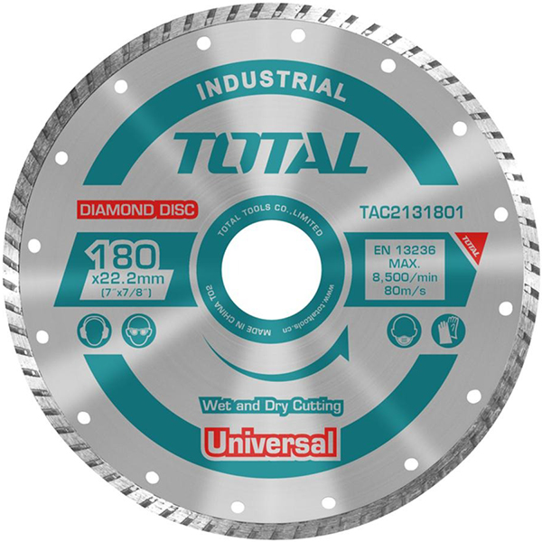 DISQUE DIAMANTE 180(7-)*22MM POUR PIERRE