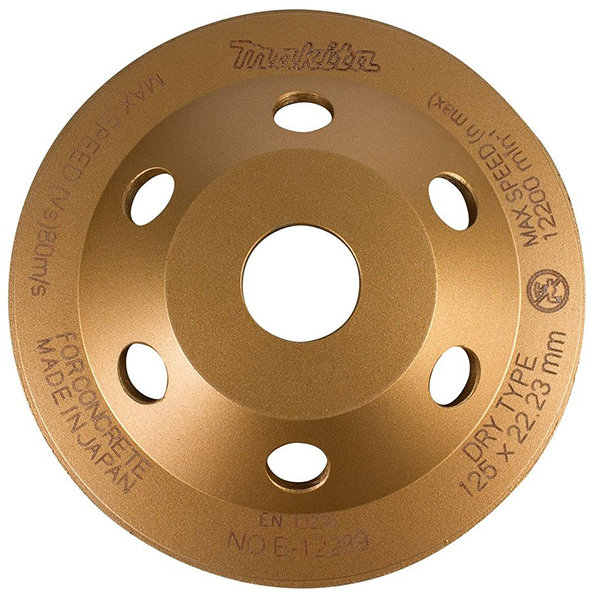 DISQUE DIAMANTE POUR PONCAGE BETON 125X22,2MM