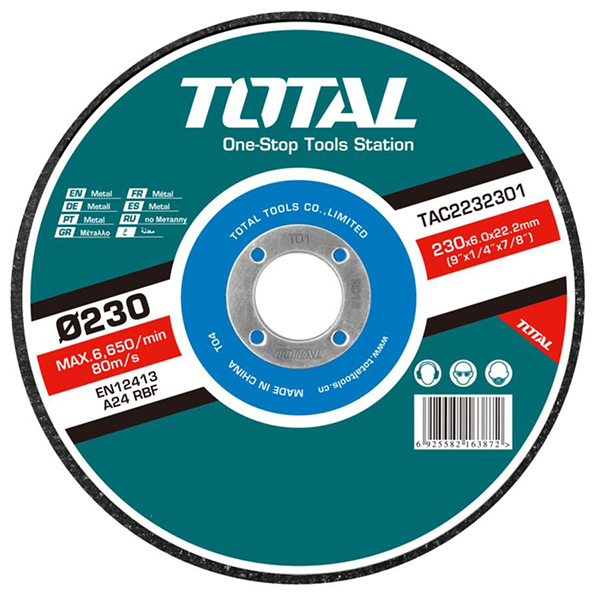 DISQUE A EBARBER PIERRE D230X6.0X22.2MM