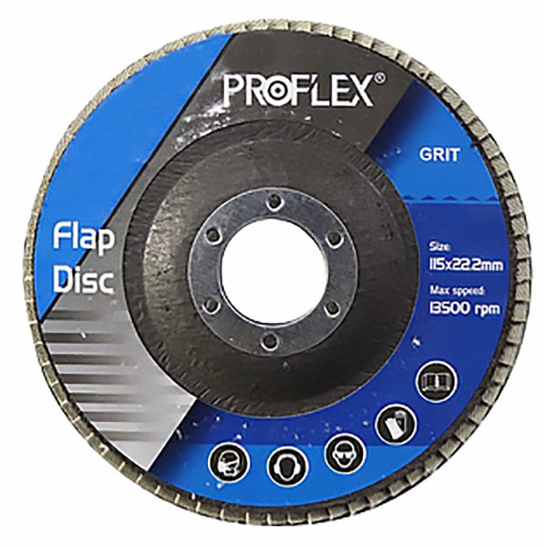 DISQUE A LAMELLES ABRASIVES G80 - D.115