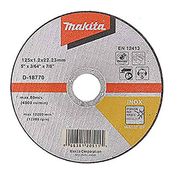 DISQUE A TRONCONNER ACIER 125X1,2X22,23MM
