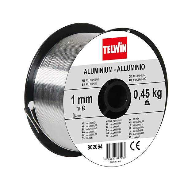BOBINE FIL ALUMINIUM 1,0 MM 0,45 KG