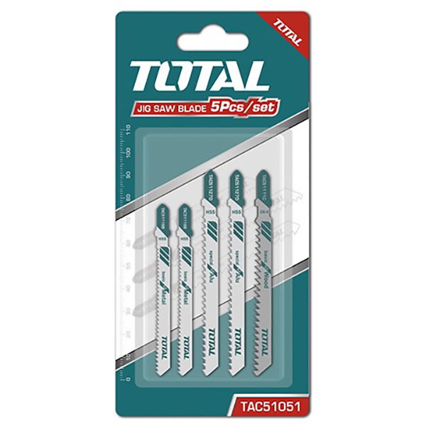 LAME A SCIE SAUTEUSE POUR BOIS, METAL ET ALU 5 PCS