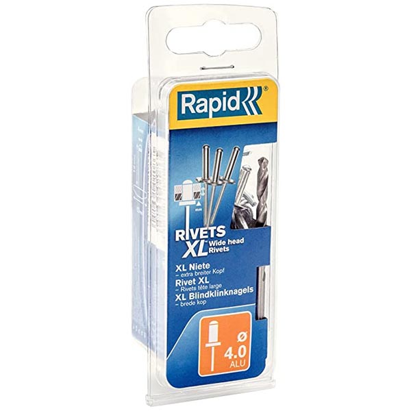 RIVET ŒIL ALUMINIUM XL 4X18MM - BTE 40PCS