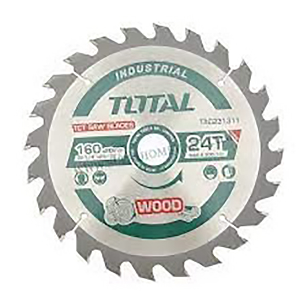 DISQUE A BOIS CIRCULAIRE D160MM(6-1/4-), 24DENT/20MM