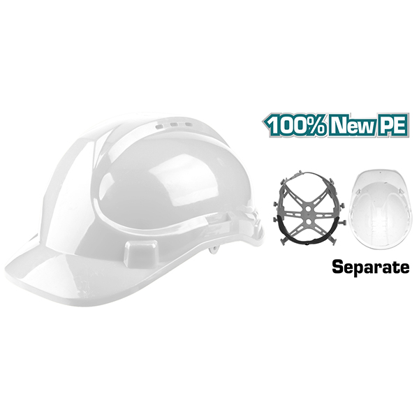 CASQUE DE CHANTIER BLANC