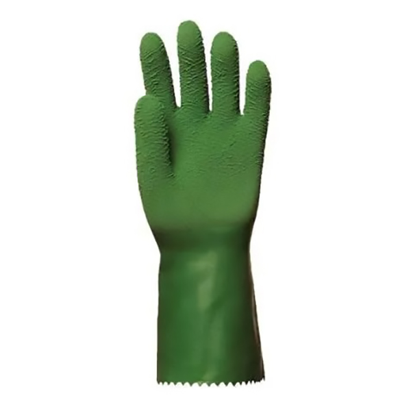 GANTS LATEX CREPE VERT STANDARD 32CM T10
