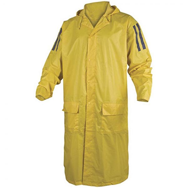 MANTEAU DE PLUIE 400 JAUNE XXL