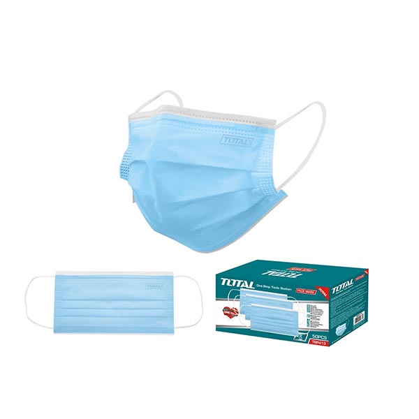 MASQUE 3 PLIS NON-MEDICAL - BOITE DE 50PCS