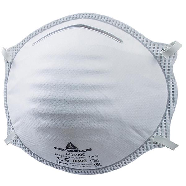 MASQUE FFP1 SANS VALVE - BOITE DE 20PCS