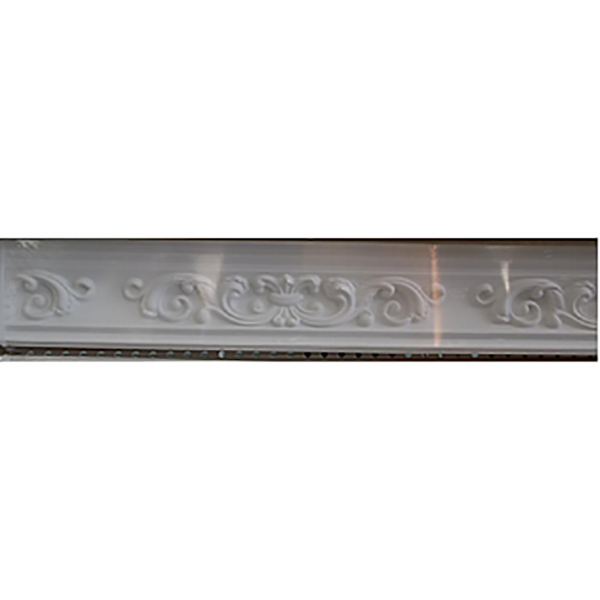 CORNICHE 100MM BLANC - 2.4 METRES