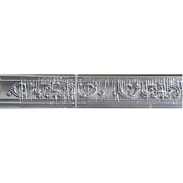 CORNICHE 100MM SILVER - 2.4 METRES